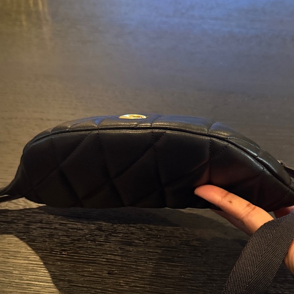 Coach Black Quilted Belt Bag - Picture 9 of 12